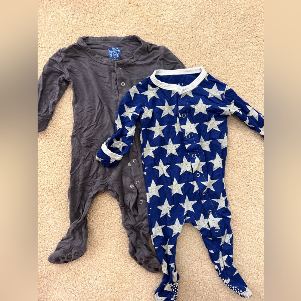 ⭐️2 Pairs⭐️ Kickee Pants Bamboo pajamas
